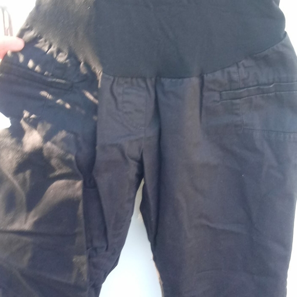 Motherhood Maternity Capri blk Summer Size M - Picture 9 of 11